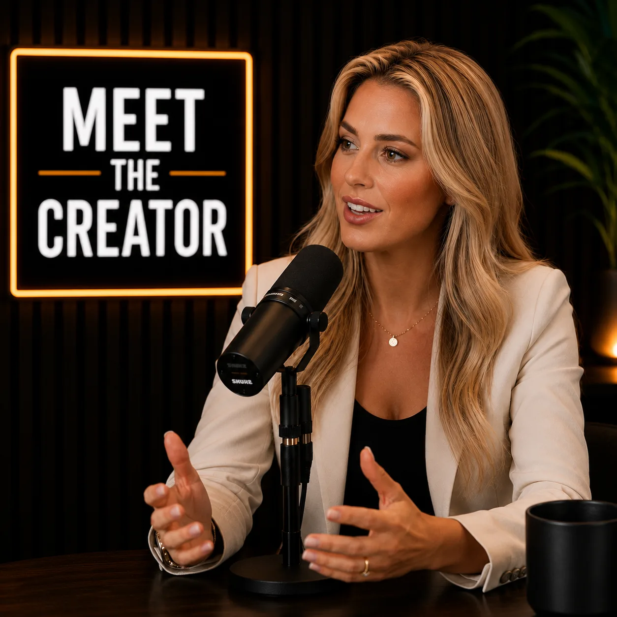 Personalities get promoted with a Meet The Creator studio interview